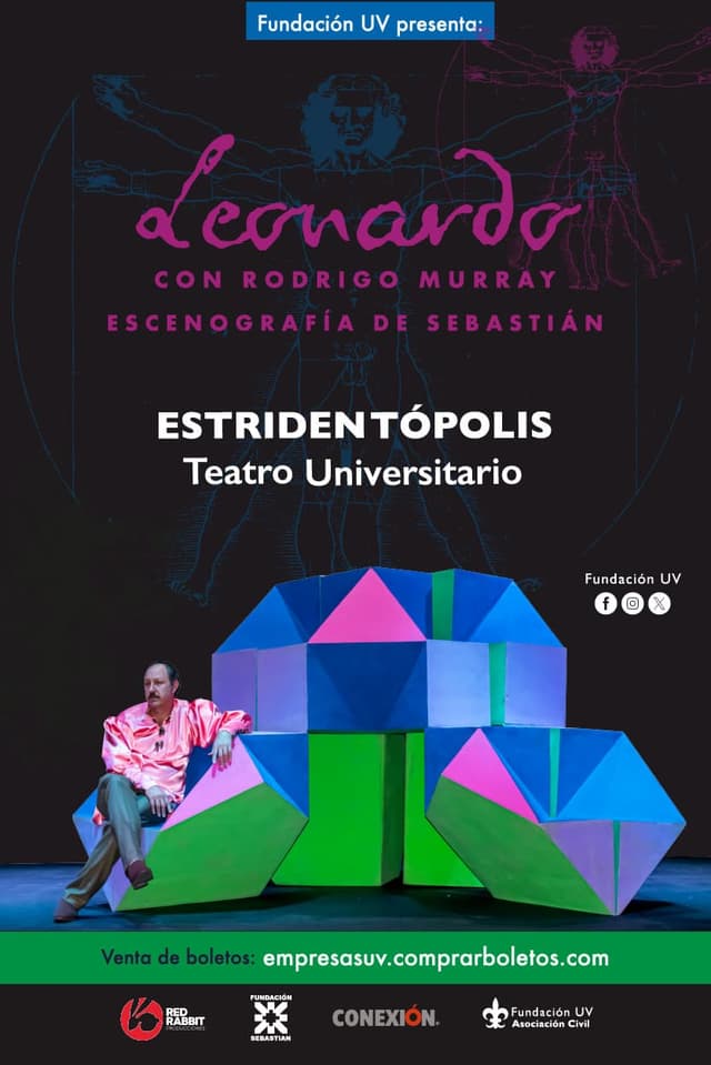 Leonardo. Con Rodrigo Murray