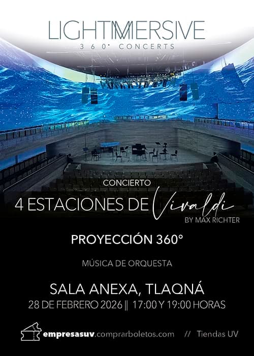 Las 4 Estaciones de Vivaldi Inmersivo 07:00 pm